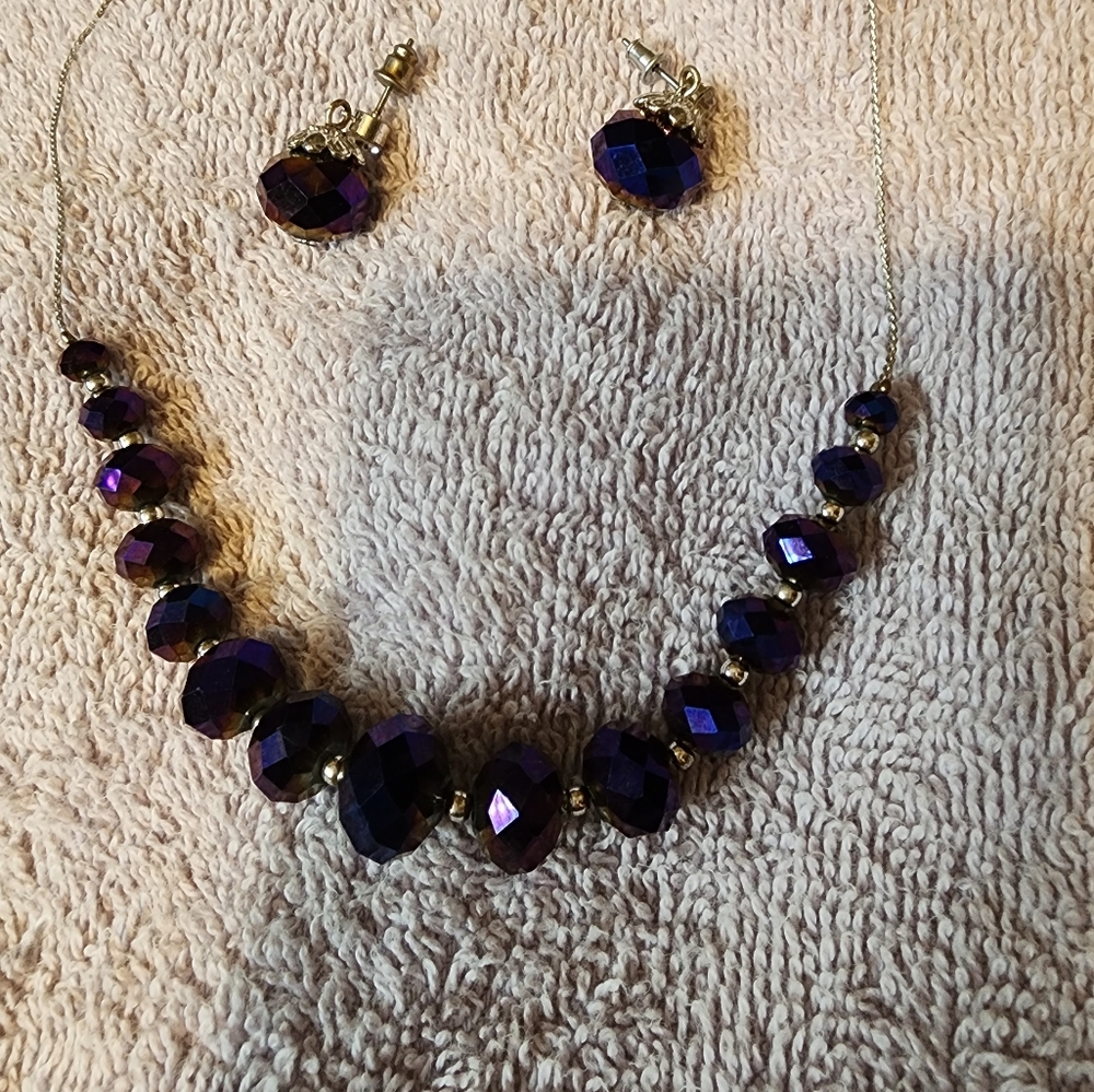 Necklace and Earrings